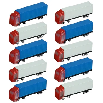 10Pcs Scale Plastic Container Truck Toy Simulation Transportation Decoration Model For DIY Sand Table Building Model - Random
10Pcs Scale Plastic Container Truck Toy Simulation Transportation Decoration Model For DIY Sand Table Building Model - Random