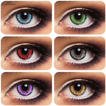 EYESHARE 2pcs/pair Women Fashion Lenses Eye Cosmetic Colorful Eye Contact Lenses 
EYESHARE 2pcs/pair Women Fashion Lenses Eye Cosmetic Colorful Eye Contact Lenses