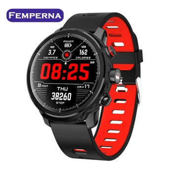 Femperna L5 Smart Watch Men Heart Rate Monitor Pedometer Sleep Monitor Smart Watch Women for Android IOS
Femperna L5 Smart Watch Men Heart Rate Monitor Pedometer Sleep Monitor Smart Watch Women for Android IOS
