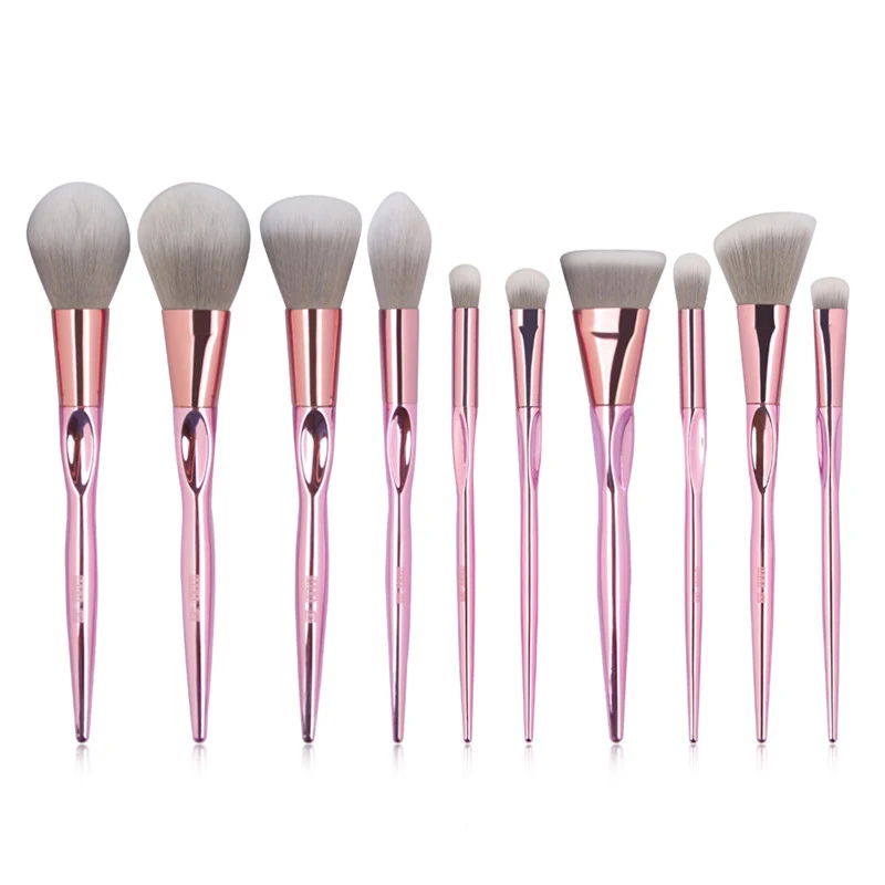 10Pcs Heart Shaped Handle Makeup Brushes Set Foundation Powder Cosmetic Brush Eyeshadow Eyebrow Kit Beauty Make up Tools
10Pcs Heart Shaped Handle Makeup Brushes Set Foundation Powder Cosmetic Brush Eyeshadow Eyebrow Kit Beauty Make up Tools