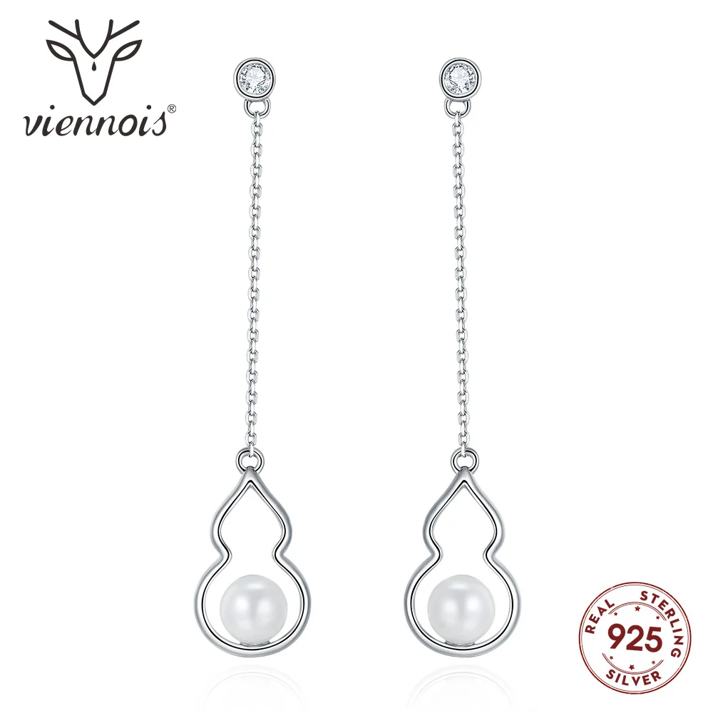 Viennois New 925 Silver Dangle Earrings For Women Geometry Design Pearl Female Metallic Party Jewelry
Viennois New 925 Silver Dangle Earrings For Women Geometry Design Pearl Female Metallic Party Jewelry