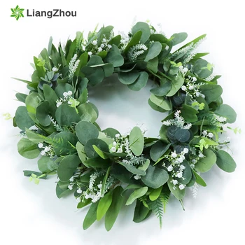 Artificial Grass Ring Greenery Floral Wall Fake Plants Plastic Artificial Plants Home Decoration Accessories Country Decor
Artificial Grass Ring Greenery Floral Wall Fake Plants Plastic Artificial Plants Home Decoration Accessories Country Decor
