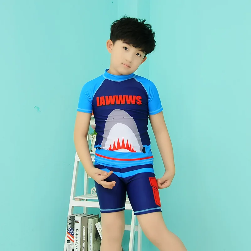 KID'S Swimwear Boy Big Boy Teenager Split Type BOY'S Swimming Trunks Set Students Short Sleeve Split Type Swimwear
KID'S Swimwear Boy Big Boy Teenager Split Type BOY'S Swimming Trunks Set Students Short Sleeve Split Type Swimwear