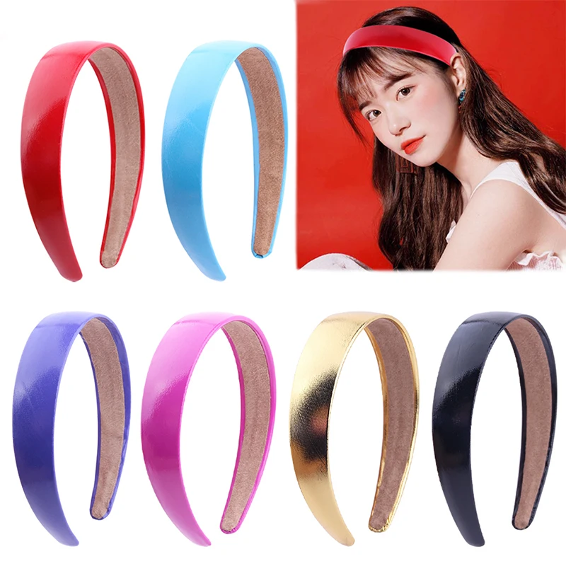 3cm Candy Color Wide PU Leather Headband Girls Leather Hairbands Women Head Hoop Bezel Hair Accessories
3cm Candy Color Wide PU Leather Headband Girls Leather Hairbands Women Head Hoop Bezel Hair Accessories