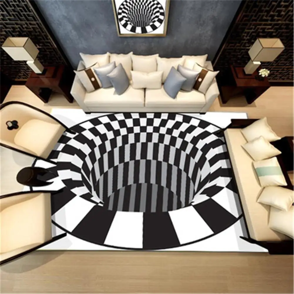 3D Swirl Print Optical Illusion Non-slip Carpet Geometric Carpet Fluffy Anti-skid Rug Floor Mat for Bedroom Living Room Decor
3D Swirl Print Optical Illusion Non-slip Carpet Geometric Carpet Fluffy Anti-skid Rug Floor Mat for Bedroom Living Room Decor