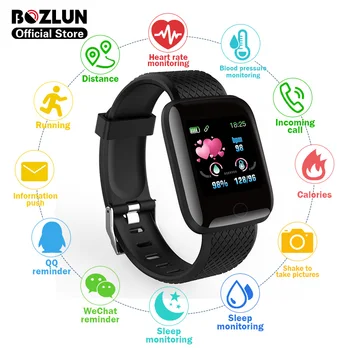 Bozlun 116 plus IP67 Waterproof Sport Smart Bracelet Watch Motion tracker Heart Rate Monitor Smartwatch For xiaomi iphone huawei
Bozlun 116 plus IP67 Waterproof Sport Smart Bracelet Watch Motion tracker Heart Rate Monitor Smartwatch For xiaomi iphone huawei