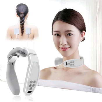 Cervical Neck Massager With Heat Tens 4 Modes Magnetic Electric Pulse Shoulder Message Therapy Body Machine Heating Pain Relief
Cervical Neck Massager With Heat Tens 4 Modes Magnetic Electric Pulse Shoulder Message Therapy Body Machine Heating Pain Relief