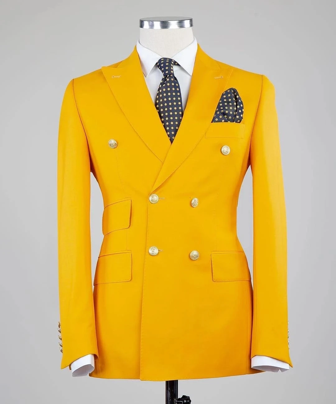 Fashion Yellow Peak Lapel Men Suits Wedding Slim Fit Tuxedo Terno Masculino Prom Groom 2 Pieces Blazer Jacket Pants Custom Made
Fashion Yellow Peak Lapel Men Suits Wedding Slim Fit Tuxedo Terno Masculino Prom Groom 2 Pieces Blazer Jacket Pants Custom Made