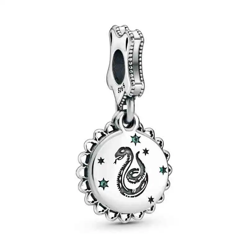 PDB Original 925 Sterling Silver Magic Academy Snake Charm Pendant with Original Logo for DIY Bracelet Necklace Free Shipping
PDB Original 925 Sterling Silver Magic Academy Snake Charm Pendant with Original Logo for DIY Bracelet Necklace Free Shipping
