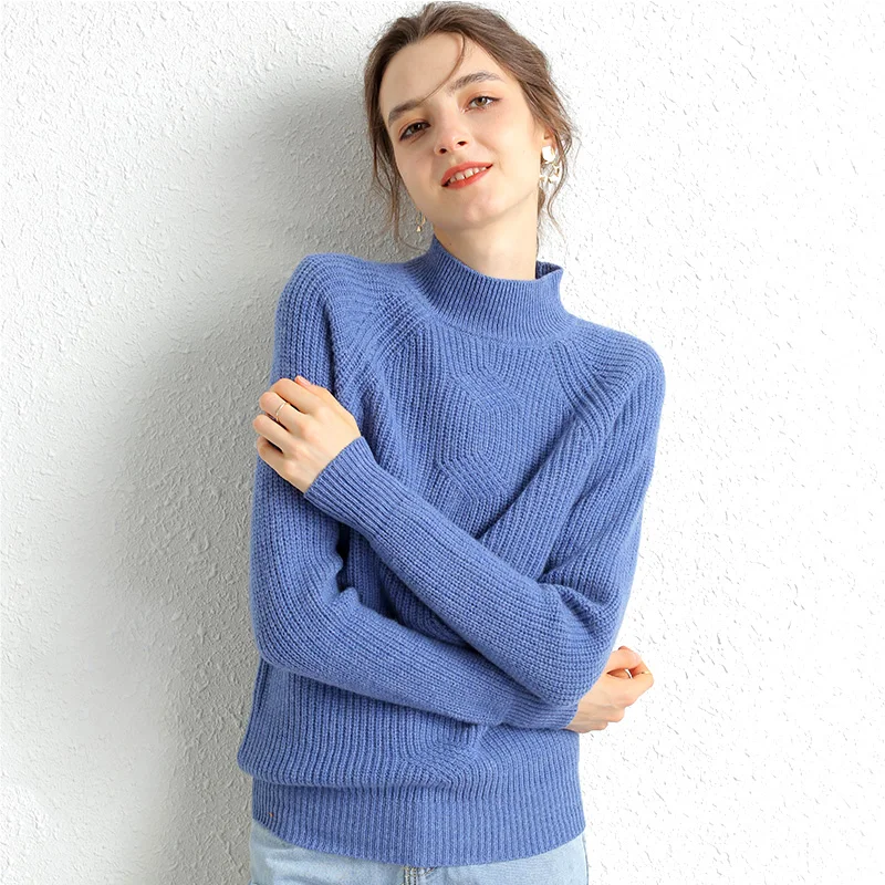 100% Merino Wool Cashmere Sweater Women Turtleneck 2020 Autumn Winter Warm Long Sleeve Pullover knitted Jumper
100% Merino Wool Cashmere Sweater Women Turtleneck 2020 Autumn Winter Warm Long Sleeve Pullover knitted Jumper