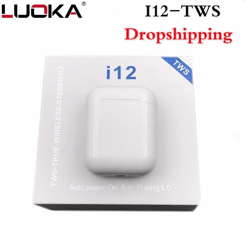 i12 TWS Bluetooth 5.0 Earphone Stereo Headset Double Calls Smart Touch Earphones Pk I9S I10 I11 Tws for Android IOS Smart Phone
i12 TWS Bluetooth 5.0 Earphone Stereo Headset Double Calls Smart Touch Earphones Pk I9S I10 I11 Tws for Android IOS Smart Phone
