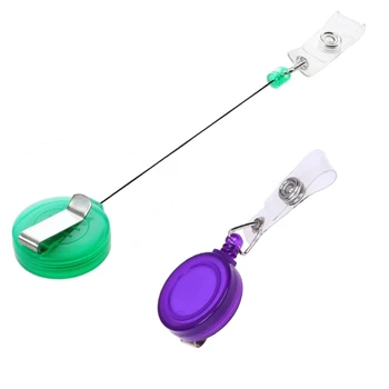 2 Pcs Retractable Ski Pass ID Card Badge Holder Key Chain Reels with Clip, Purple & Green 
2 Pcs Retractable Ski Pass ID Card Badge Holder Key Chain Reels with Clip, Purple & Green