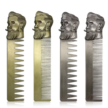 Stainless Steel Beard Shaping Template Metal Beard Comb Men Hair Beard Trim Tool for Man
Stainless Steel Beard Shaping Template Metal Beard Comb Men Hair Beard Trim Tool for Man