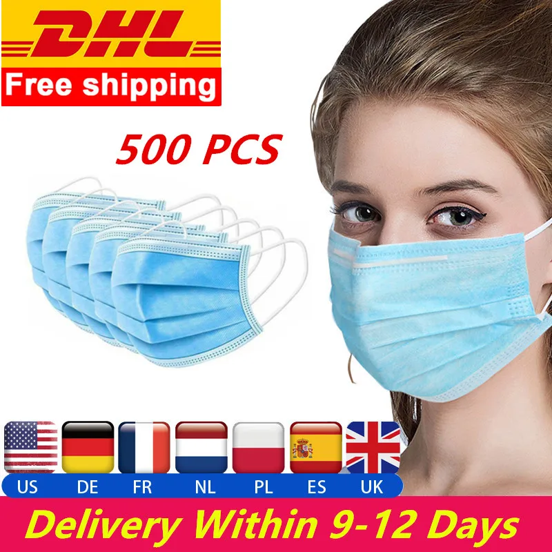 DHL 500PCS Disposable Mask Protective Face Mouth Mask Anti Dust For Adults Kids Safety Mask Fast Shipping Dropshipping Wholesale
DHL 500PCS Disposable Mask Protective Face Mouth Mask Anti Dust For Adults Kids Safety Mask Fast Shipping Dropshipping Wholesale