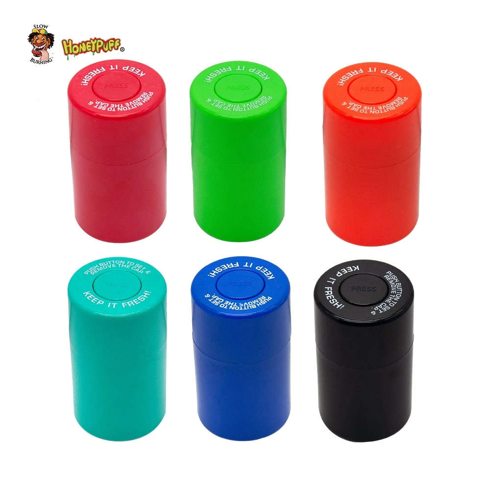 HONEYPUFF Vacuum Sealed Jar Vial Container Acrylic Plastic Storage Stash Jar Pill Bottle Case Box Tobacco Herb Container
HONEYPUFF Vacuum Sealed Jar Vial Container Acrylic Plastic Storage Stash Jar Pill Bottle Case Box Tobacco Herb Container