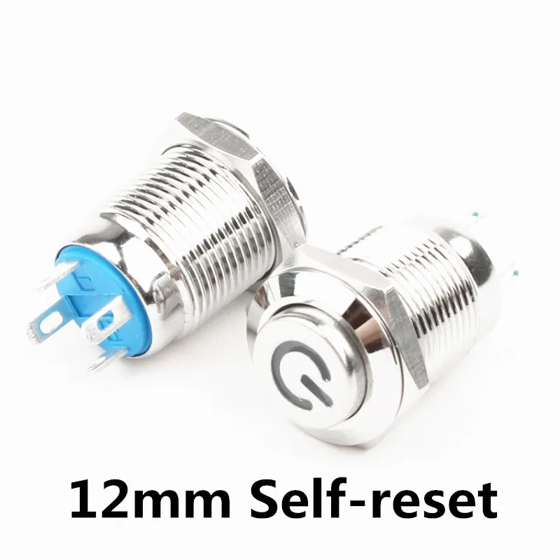 1pc Car Compurter 12mm 3V 5V 12V 220V High Head Angel Eye LED Power Momentary Push Button Switch Self-reset Metal Switch NO
1pc Car Compurter 12mm 3V 5V 12V 220V High Head Angel Eye LED Power Momentary Push Button Switch Self-reset Metal Switch NO