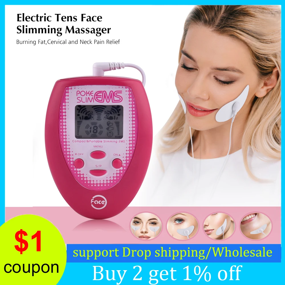 EMS Microcurrent Slimming Face Lift Up Massage Electric Burn Fat Anti Cellulite Machine V Shape Facial Lifting Slim Patch Tools
EMS Microcurrent Slimming Face Lift Up Massage Electric Burn Fat Anti Cellulite Machine V Shape Facial Lifting Slim Patch Tools