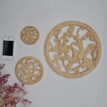 Nature Wood Carving Furniture Decoration DIY painted Wood Round Applique Flower Hollow Him Miniature Crafts No.NMHH-003-6
Nature Wood Carving Furniture Decoration DIY painted Wood Round Applique Flower Hollow Him Miniature Crafts No.NMHH-003-6