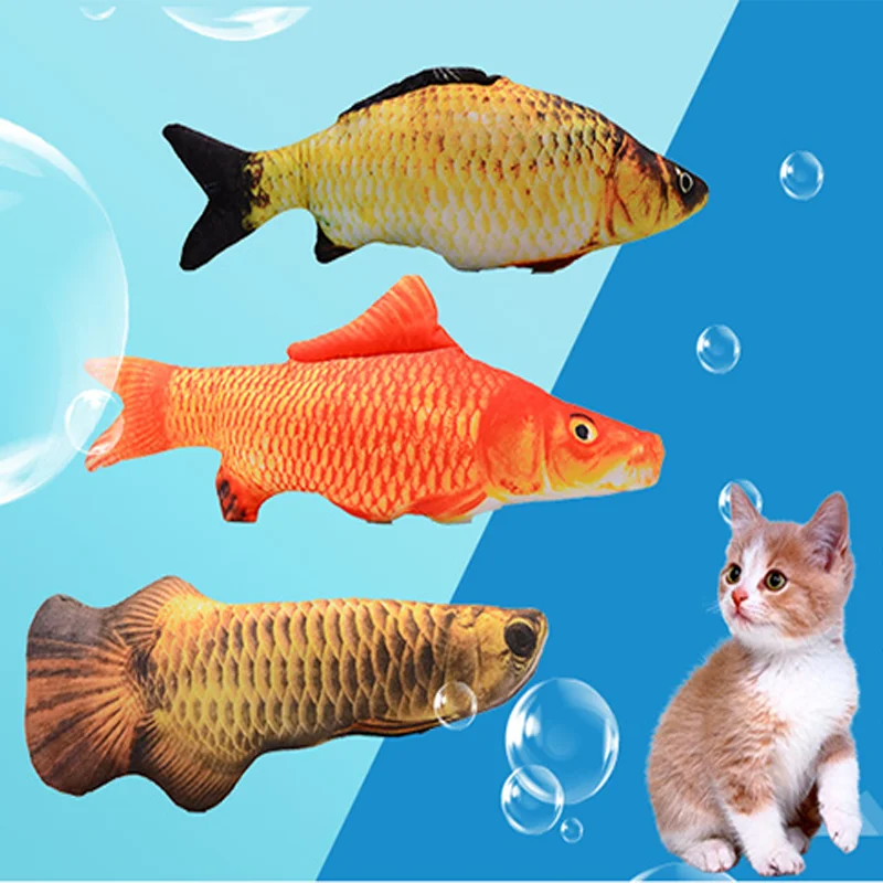 Pet Fish Shaped Cat Toy Interactive Gift Fish Catnip Pillow Doll Simulation Fish Play Pet Toy Cat Toys Interactive
Pet Fish Shaped Cat Toy Interactive Gift Fish Catnip Pillow Doll Simulation Fish Play Pet Toy Cat Toys Interactive