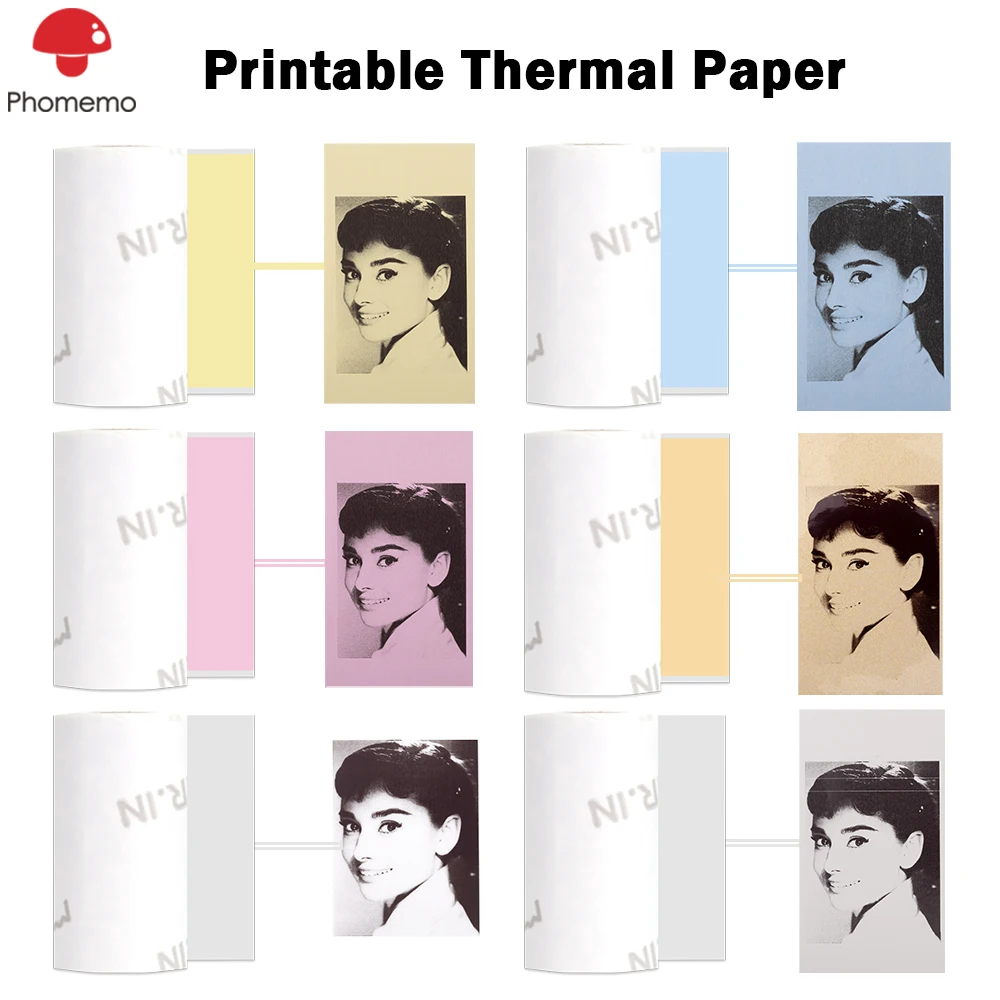 Phomemo Thermal Stickers Photo Paper for Phomemo M02/M02S/M02Pro Photo Printer Self-Adhesive Label Sticker Paper for Printer
Phomemo Thermal Stickers Photo Paper for Phomemo M02/M02S/M02Pro Photo Printer Self-Adhesive Label Sticker Paper for Printer