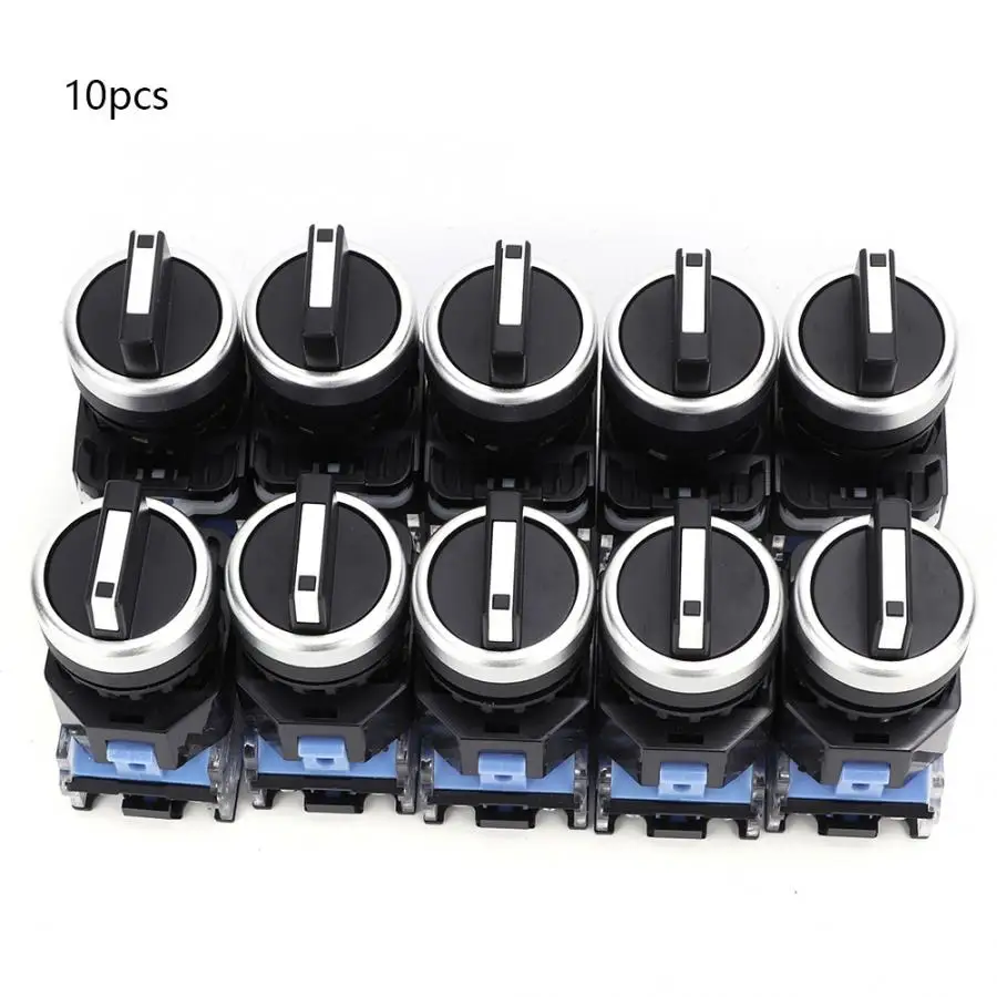 Self-Locking Rolling Maintained Selector Switch 10pcs BEM38-20X/31 22mm 3 Position Self-Locking Rolling Selector Switch 
Self-Locking Rolling Maintained Selector Switch 10pcs BEM38-20X/31 22mm 3 Position Self-Locking Rolling Selector Switch