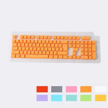104 Keyscaps Keys Variety Of Color Choices ForMechanical Keyboard Key Cap Switches PBT Spacebar Keycap Backlit Keyboard
104 Keyscaps Keys Variety Of Color Choices ForMechanical Keyboard Key Cap Switches PBT Spacebar Keycap Backlit Keyboard