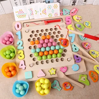 Clip Beads Kids Math Cognition Clip Beads Educational Focus Training Magnetic Fishing Parent-child Interactive Game
Clip Beads Kids Math Cognition Clip Beads Educational Focus Training Magnetic Fishing Parent-child Interactive Game