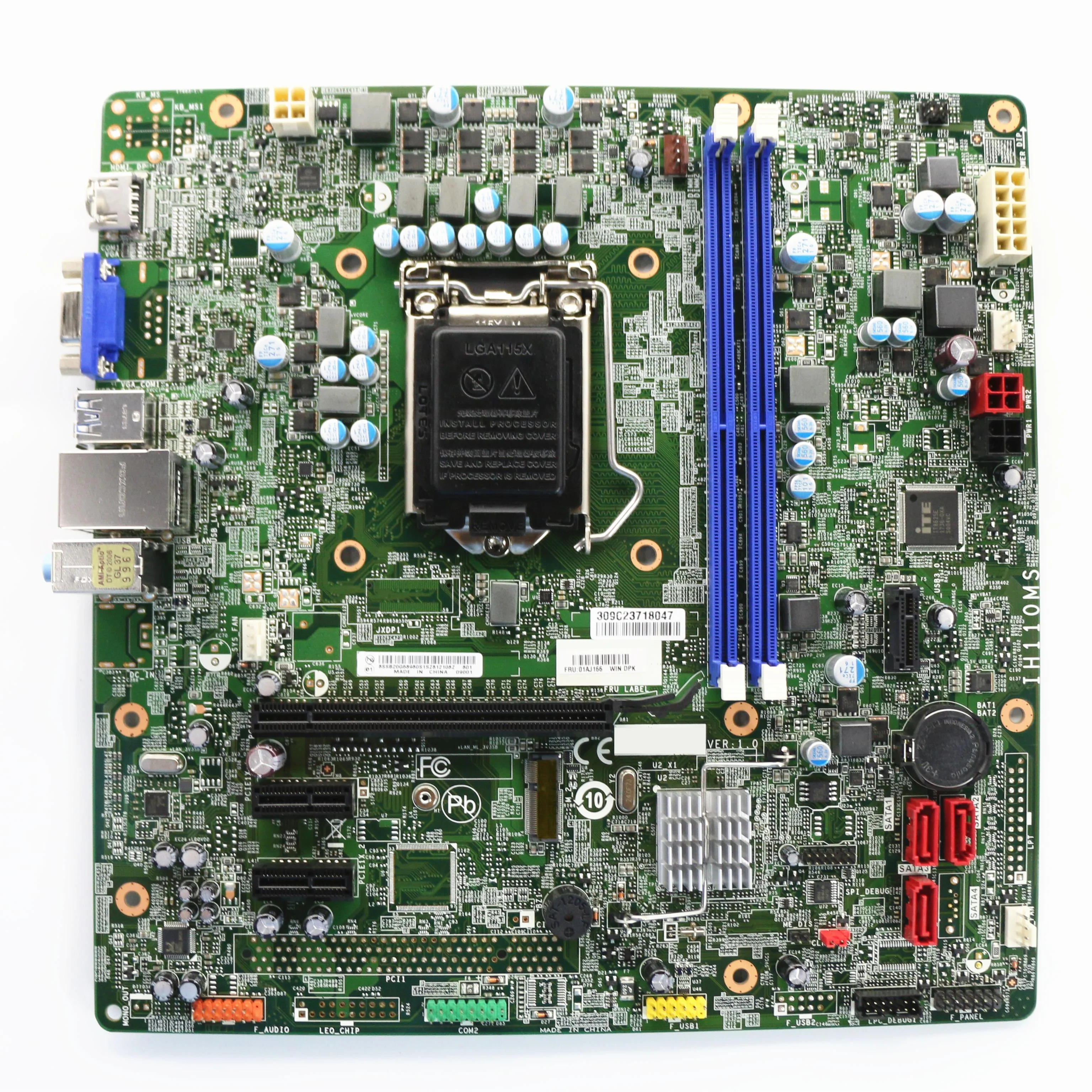 Материнская плата для Lenovo ideacentre 300S-11ISH 300-20ISH H3060 H110 FRU 01AJ166 LGA 1151 DDR4 IH110MS 100%