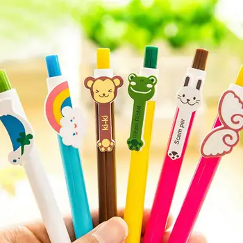 4PCS/Lot 0.5mm Ball-Point Gel Ink Pen Roller Ball Pen Creative Random Stationery Gift Cartoon Cute Office Students Children
4PCS/Lot 0.5mm Ball-Point Gel Ink Pen Roller Ball Pen Creative Random Stationery Gift Cartoon Cute Office Students Children