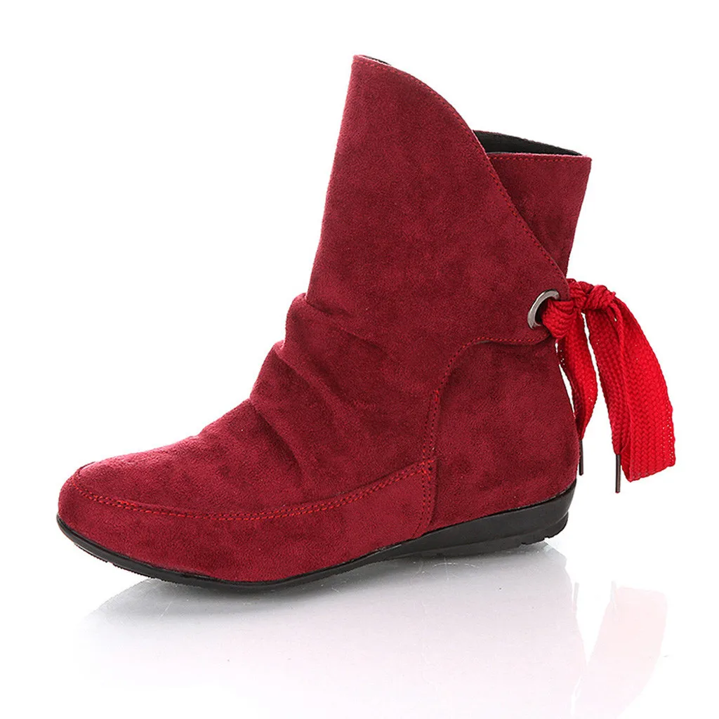 Red Short Booties Women Lace Up Buckle Roman platform Ankle Boots Ladies winter Shoes Ankle Botas Mujer Warm Plush Insole Shoes
Red Short Booties Women Lace Up Buckle Roman platform Ankle Boots Ladies winter Shoes Ankle Botas Mujer Warm Plush Insole Shoes