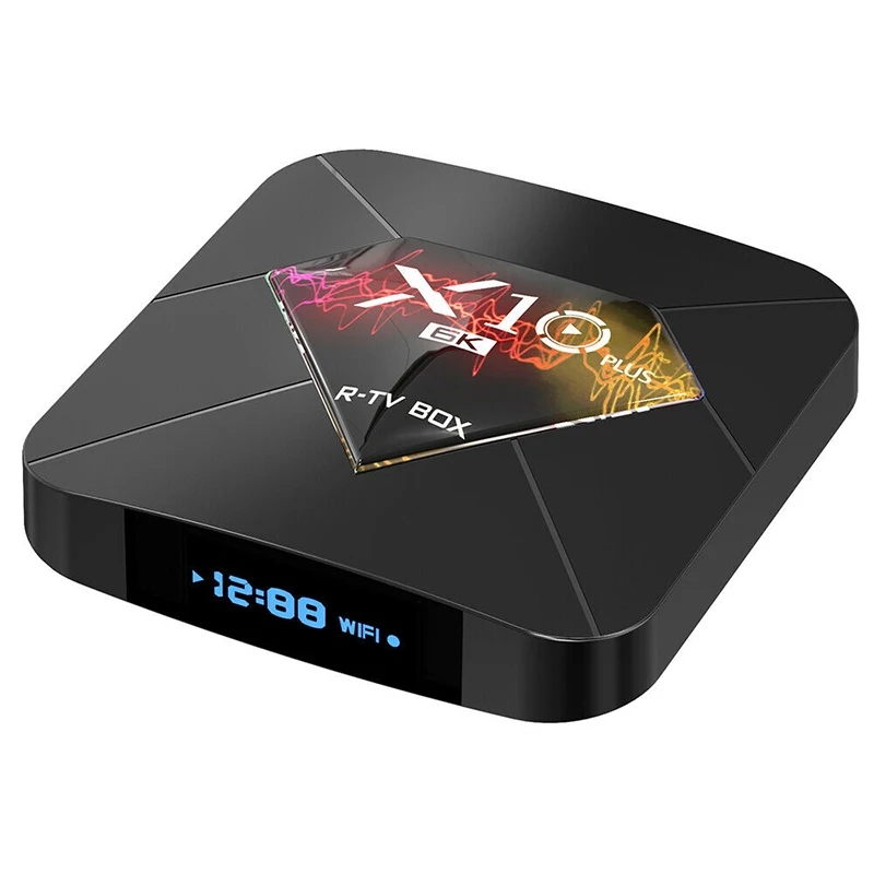 New Arrival TV Box 6K ultra HD Set top Box 2.4GHz WiFi Allwinner H6 Android 9.0 Set-top Boxes 4GB DDR3 RAM + 32GB/64GB ROM
New Arrival TV Box 6K ultra HD Set top Box 2.4GHz WiFi Allwinner H6 Android 9.0 Set-top Boxes 4GB DDR3 RAM + 32GB/64GB ROM