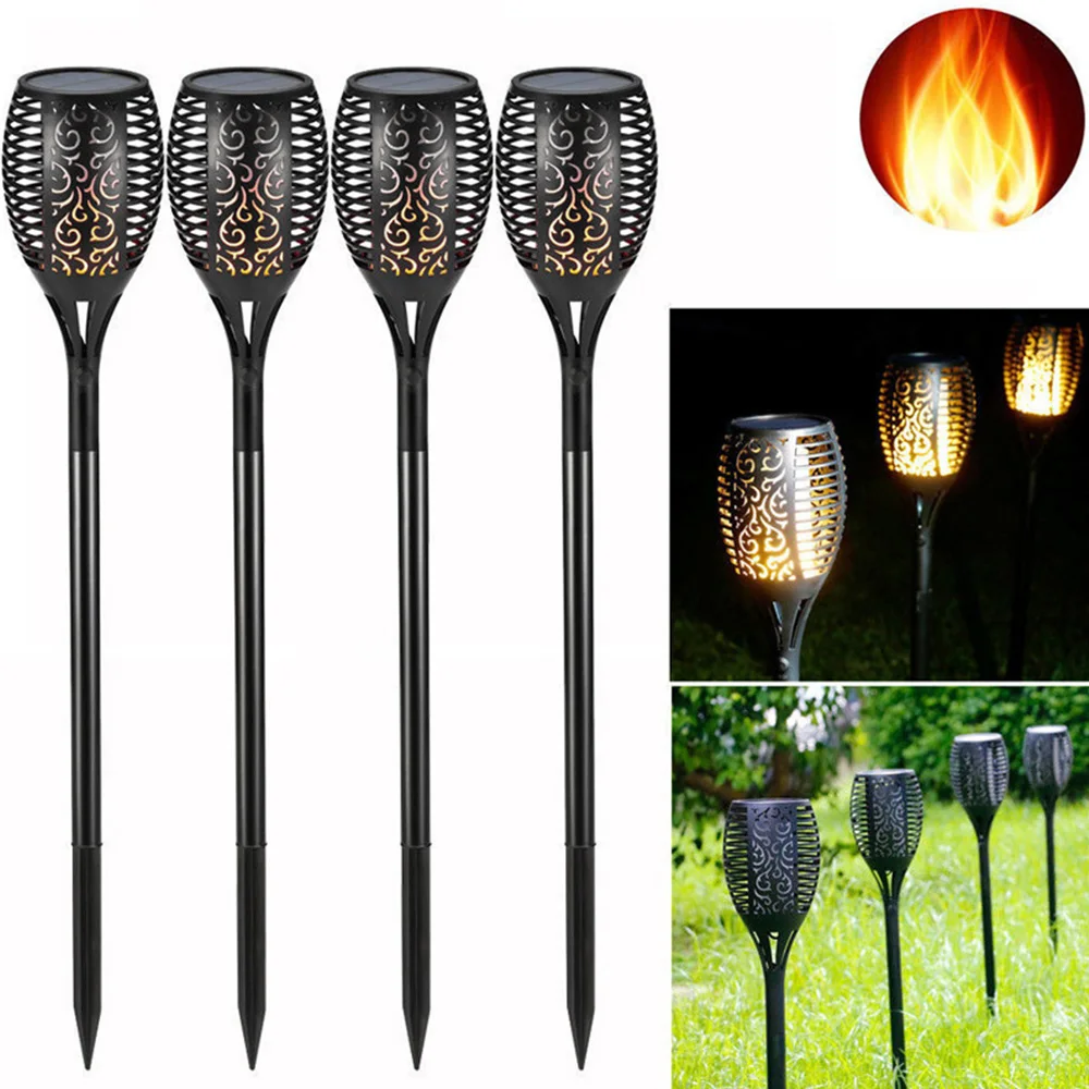 96LED Solar Path Torch Light Flickering Flame Lights Landscape Garden Path Lamp new
96LED Solar Path Torch Light Flickering Flame Lights Landscape Garden Path Lamp new