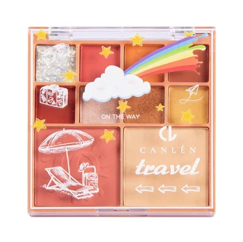 New Fashion Nude Eyeshadow Palette 10 Color Pearl Matte Gloss Eye Shadow Blusher Long-lasting Make Up Set
New Fashion Nude Eyeshadow Palette 10 Color Pearl Matte Gloss Eye Shadow Blusher Long-lasting Make Up Set