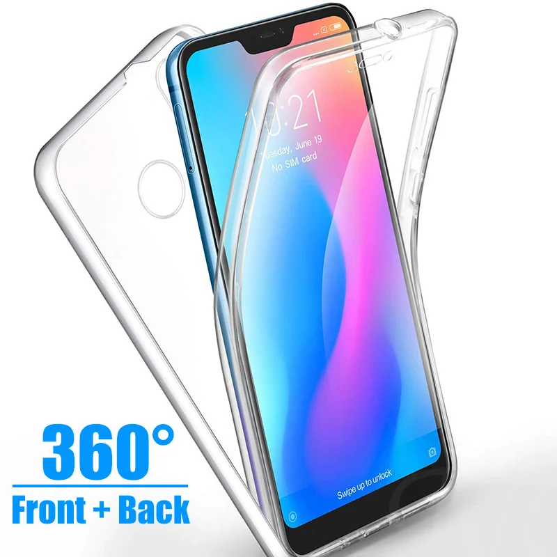 360 Degree Full Body Case for XiaoMi RedMi 8A 7A 6A 5A Clear Silicone Thin Gel TPU Soft Cover for Redmi Note 8T 7 6 Pro Bumper
360 Degree Full Body Case for XiaoMi RedMi 8A 7A 6A 5A Clear Silicone Thin Gel TPU Soft Cover for Redmi Note 8T 7 6 Pro Bumper