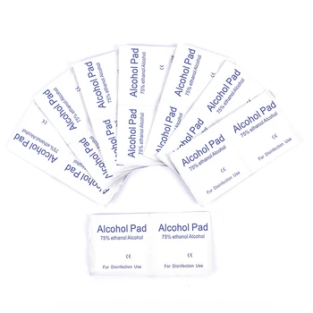 100pcs/Box Professional Alcohol Swabs Wet Wipes 75% alcohol +non-woven fabrics First Aid Home Sterilization
100pcs/Box Professional Alcohol Swabs Wet Wipes 75% alcohol +non-woven fabrics First Aid Home Sterilization