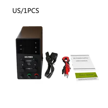 4Digits Switch Lab DC Power Supply Adjustable Digital Display Laboratory Practical Power Source30V 5A
4Digits Switch Lab DC Power Supply Adjustable Digital Display Laboratory Practical Power Source30V 5A