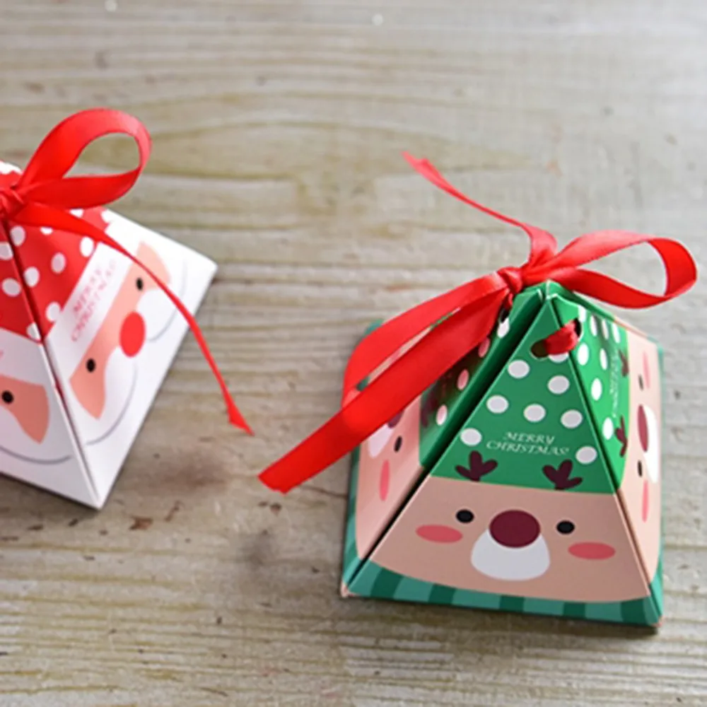 merry christmas candy box bag christmas tree gift