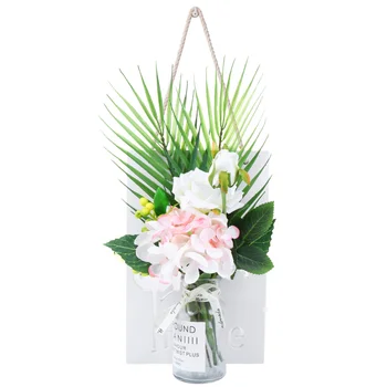 1 Set Simulated Flower Fake Flower Wall Background Decorative Fake Flower Hanging Adornment with Light and Wood Board for Office
1 Set Simulated Flower Fake Flower Wall Background Decorative Fake Flower Hanging Adornment with Light and Wood Board for Office