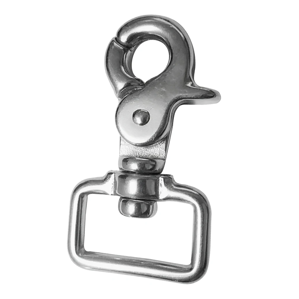 Stainless Steel Swivel Trigger Snap Hook Keychain Buckle for Luggage Handbag Camping Hiking Climbing Accessories Stainless Steel Swivel Trigger Snap Hook Keychain Buckle for Luggage Handbag Camping Hiking Climbing Accessories