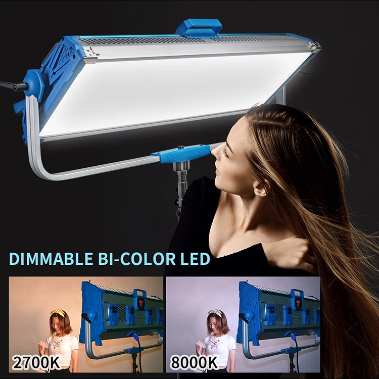 LED Lamp 500W Photography Lighting Photo Studio 3200K-8000K AI-5000BI Color White and Warm LED Panel Light Kit Studio Light LED Lamp 500W Photography Lighting Photo Studio 3200K-8000K AI-5000BI Color White and Warm LED Panel Light Kit Studio Light