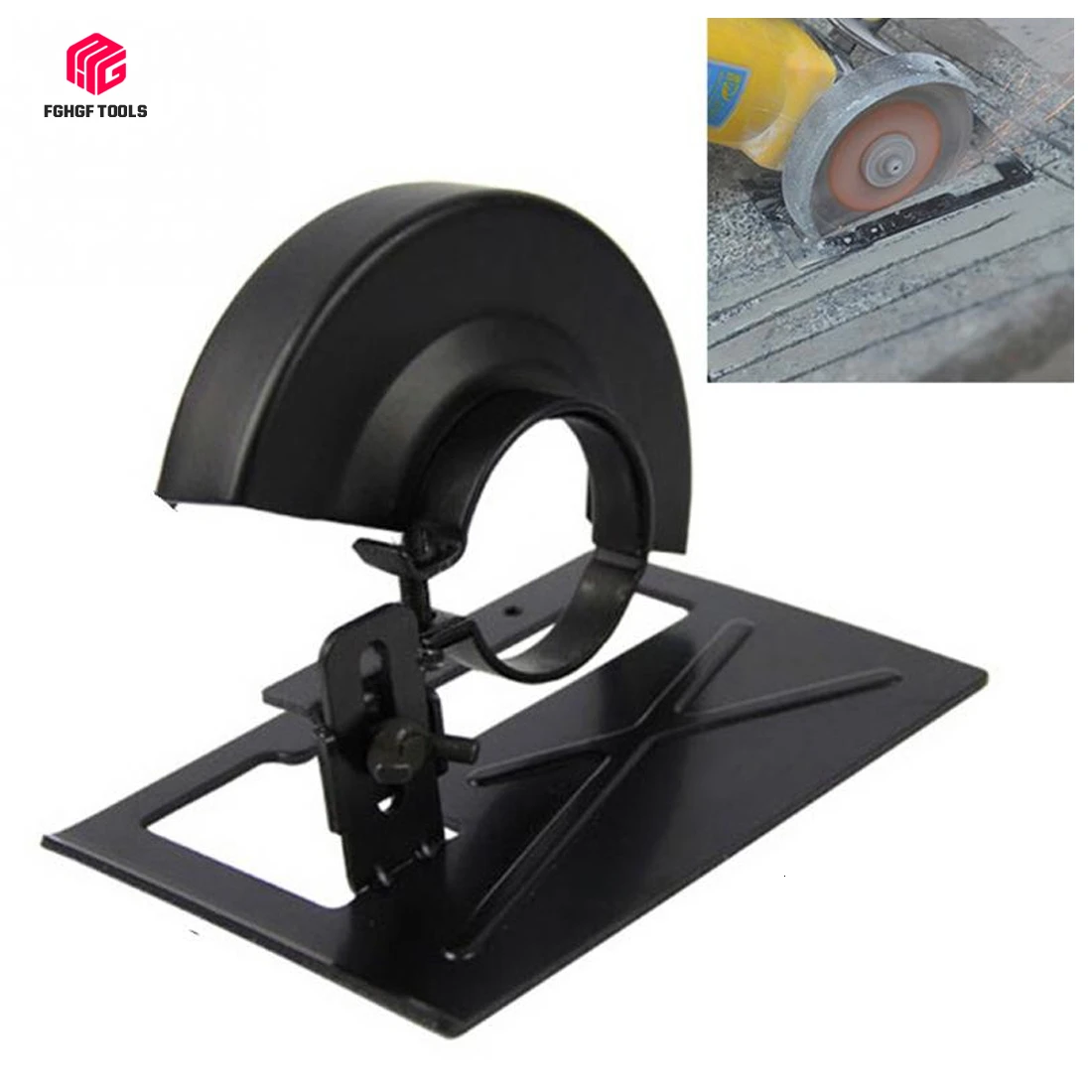 FGHGF 1pc Dedicated Angle Grinder Cutting Seat Stand Machine Bracket Rod Table+1pc Cover Shield Safety Woodworking Tools
FGHGF 1pc Dedicated Angle Grinder Cutting Seat Stand Machine Bracket Rod Table+1pc Cover Shield Safety Woodworking Tools