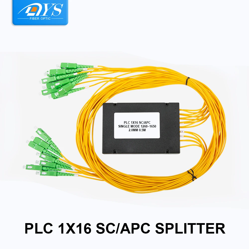 5PCS 1x16 SC APC SC UPC Type PLC Splitter box PLC ABS Fiber Optical Telecom Splitter Connector box 2.0mm Fiber
5PCS 1x16 SC APC SC UPC Type PLC Splitter box PLC ABS Fiber Optical Telecom Splitter Connector box 2.0mm Fiber