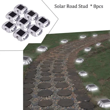 8 Pack White Solar Power LED Road Lights Ground Light Waterproof Garden Pathway Deck Lights for Home Yard Driveway Lawn Road
8 Pack White Solar Power LED Road Lights Ground Light Waterproof Garden Pathway Deck Lights for Home Yard Driveway Lawn Road