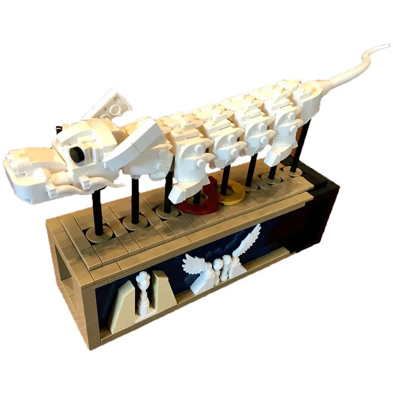 Creative MOC Compatible With Lepininglys Small Particle Puzzle Building Block Toy MOC-26756 Lucky Dragon ornament
Creative MOC Compatible With Lepininglys Small Particle Puzzle Building Block Toy MOC-26756 Lucky Dragon ornament