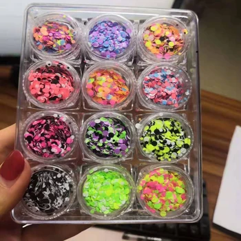 12 Boxes/set Neon Mixed Color Dot Glitter Circle 1 MM /2 MM / 3 MM Mixed Round Solvent Resistant Slime Charms Nail Art Tumbler
12 Boxes/set Neon Mixed Color Dot Glitter Circle 1 MM /2 MM / 3 MM Mixed Round Solvent Resistant Slime Charms Nail Art Tumbler