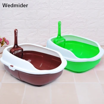 Pet Cat Toilet Bedpan Cat Litter Box Cat Dog Tray Teddy Anti-Splash Toilette Puppy Cat Indoor Home Plastic Sandbox 
Pet Cat Toilet Bedpan Cat Litter Box Cat Dog Tray Teddy Anti-Splash Toilette Puppy Cat Indoor Home Plastic Sandbox