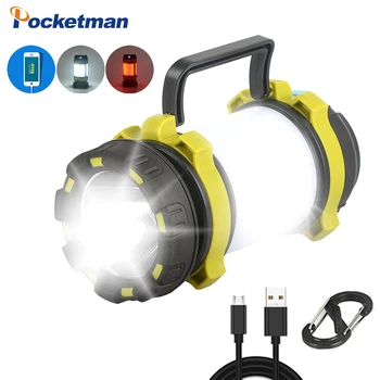 7800LM LED Camping Light USB Rechargeable Flashlight Dimmable Spotlight Work Light Waterproof Searchlight Emergency Torch
7800LM LED Camping Light USB Rechargeable Flashlight Dimmable Spotlight Work Light Waterproof Searchlight Emergency Torch