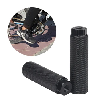 1 Pair Aluminum Alloy Bycicle Pedal Bike Sturdy Cylinder Seat Axle Stunt Pegs Mountain Bike Accessory with Big Hole (Black)
1 Pair Aluminum Alloy Bycicle Pedal Bike Sturdy Cylinder Seat Axle Stunt Pegs Mountain Bike Accessory with Big Hole (Black)
