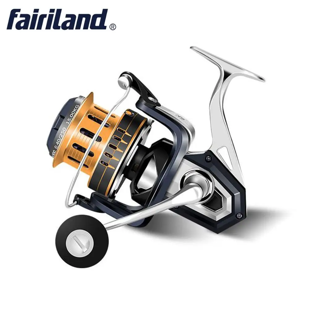 Spinning Fishing Reel Freshwater/Saltwater Big Game Carretilha 5+1BB 4.1:1 CNC Aluminum Fishing Tackle New Boat 8000-12000 Reel
Spinning Fishing Reel Freshwater/Saltwater Big Game Carretilha 5+1BB 4.1:1 CNC Aluminum Fishing Tackle New Boat 8000-12000 Reel