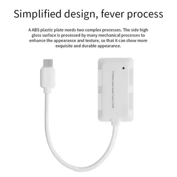 Professional USB C Hub Type C to 4 port USB 3.0 High Speed USB Hub support transfer rates up to 5Gbps For Laptop MacBook Mac
Professional USB C Hub Type C to 4 port USB 3.0 High Speed USB Hub support transfer rates up to 5Gbps For Laptop MacBook Mac